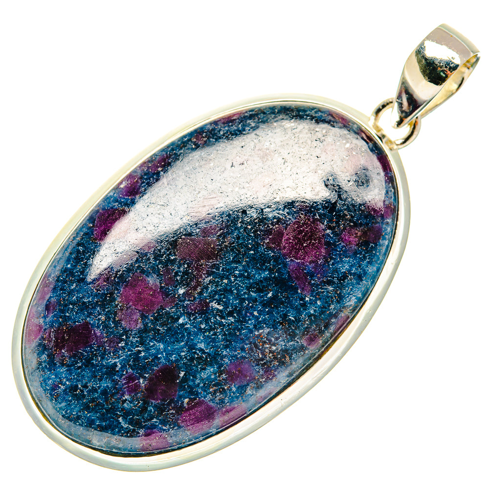 Ruby Fuchsite Pendants handcrafted by Anasilvercos - PD30764 - Photo 2