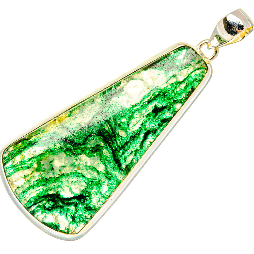 Green Aventurine Pendants handcrafted by Anasilvercos - PD30767 - Photo 2