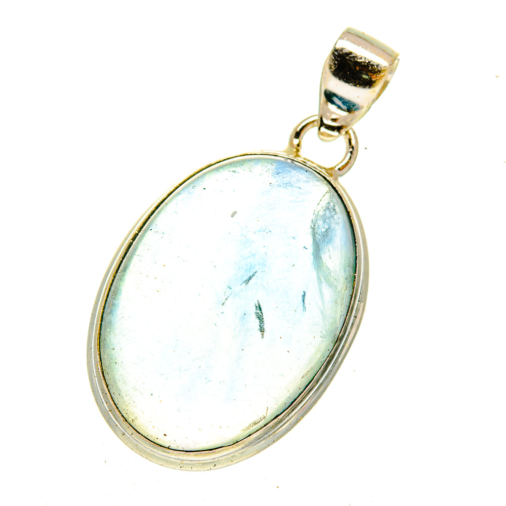 Blue Fluorite Pendants handcrafted by Anasilvercos - PD3080