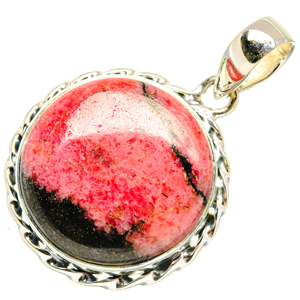Rhodonite Pendants handcrafted by Anasilvercos - PD30810 - Photo 2