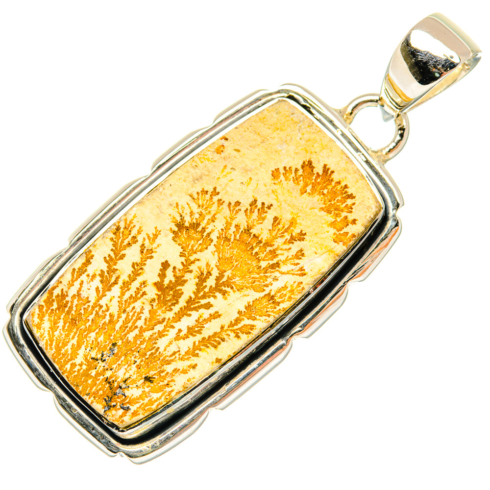Germany Psilomelane Dendrite Pendants handcrafted by Anasilvercos - PD30813 - Photo 2