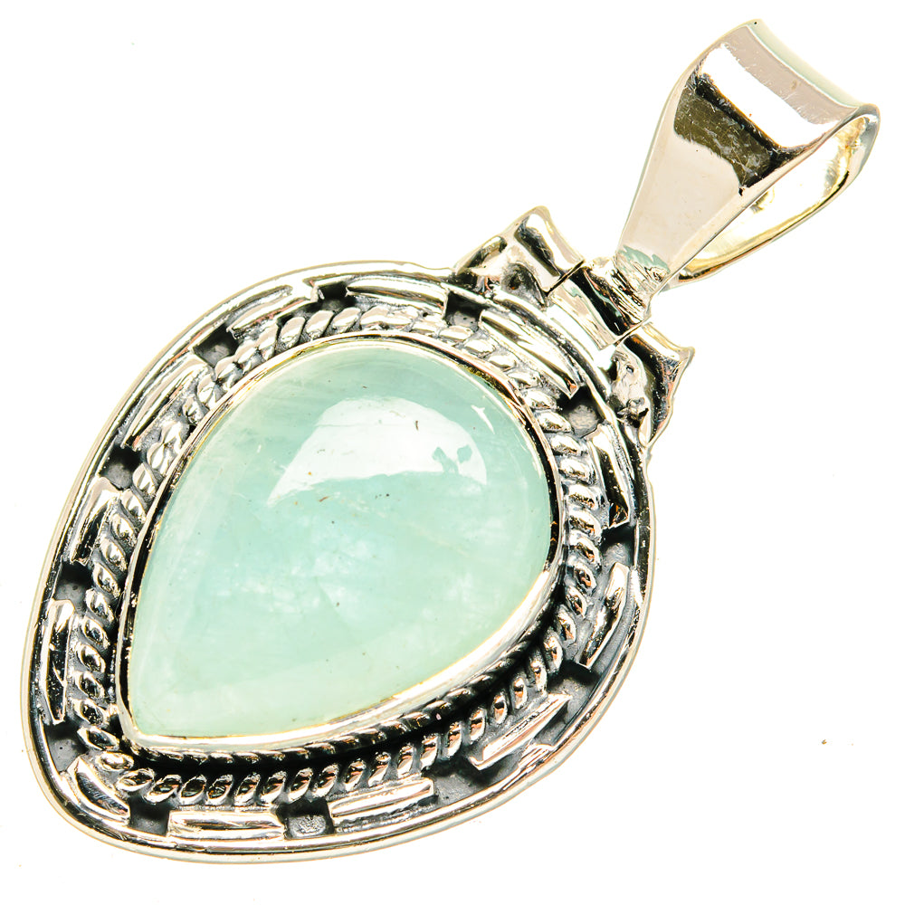 Aquamarine Pendants handcrafted by Anasilvercos - PD30830 - Photo 2