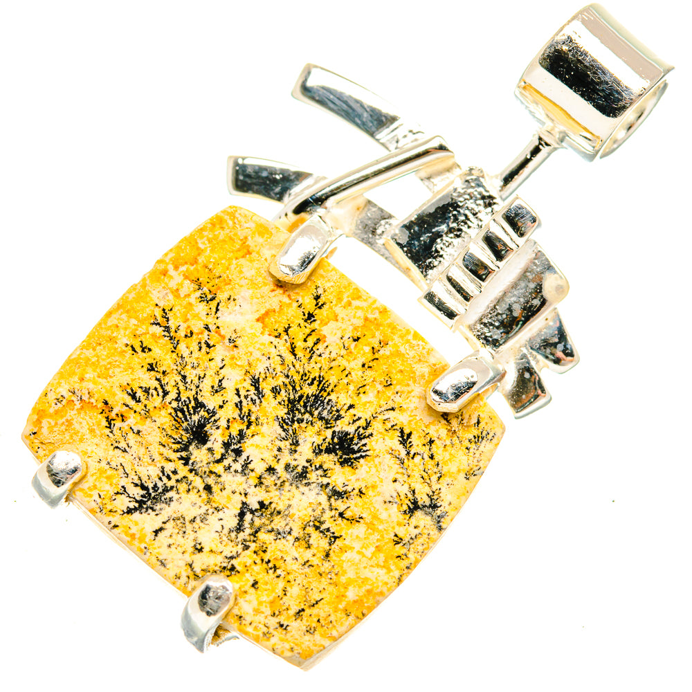 Germany Psilomelane Dendrite Pendants handcrafted by Anasilvercos - PD30833 - Photo 2