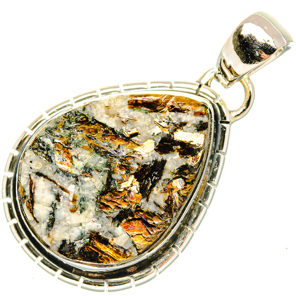 Astrophyllite Pendants handcrafted by Anasilvercos - PD30836 - Photo 2