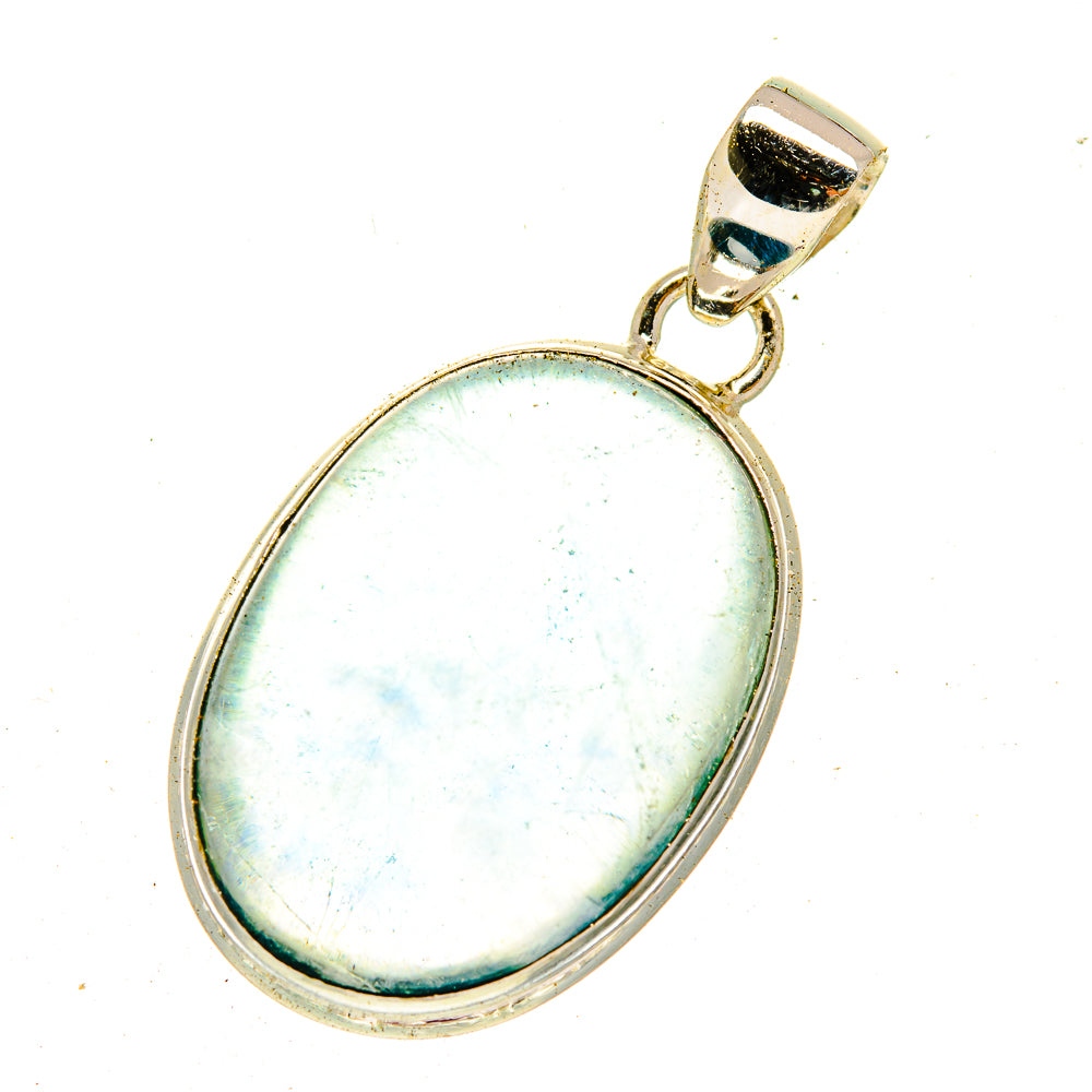 Blue Fluorite Pendants handcrafted by Anasilvercos - PD3084