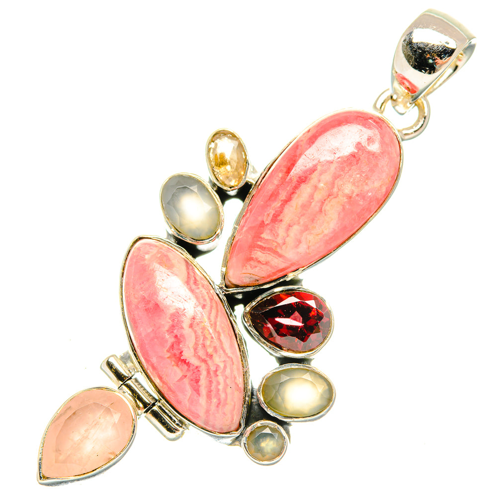 Rhodochrosite Pendants handcrafted by Anasilvercos - PD30868 - Photo 2