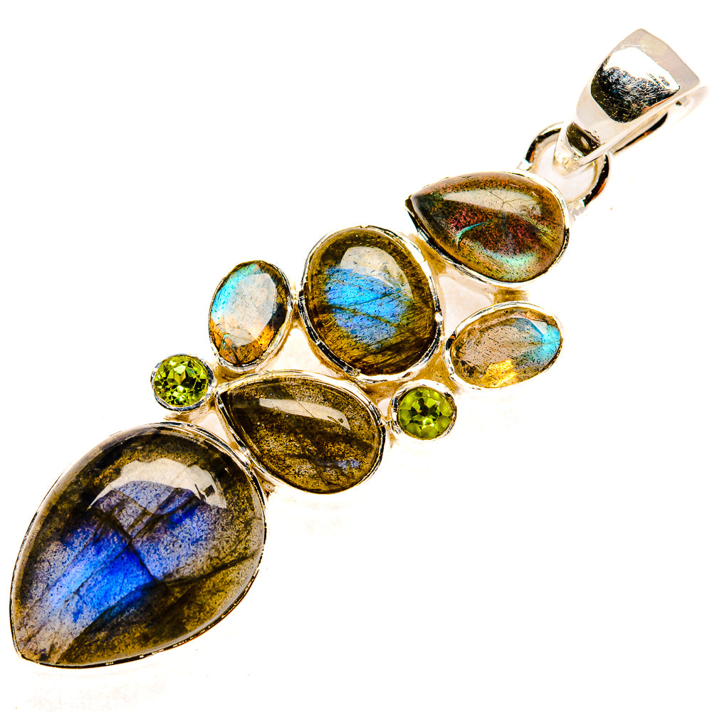 Labradorite Pendants handcrafted by Anasilvercos - PD30890 - Photo 2