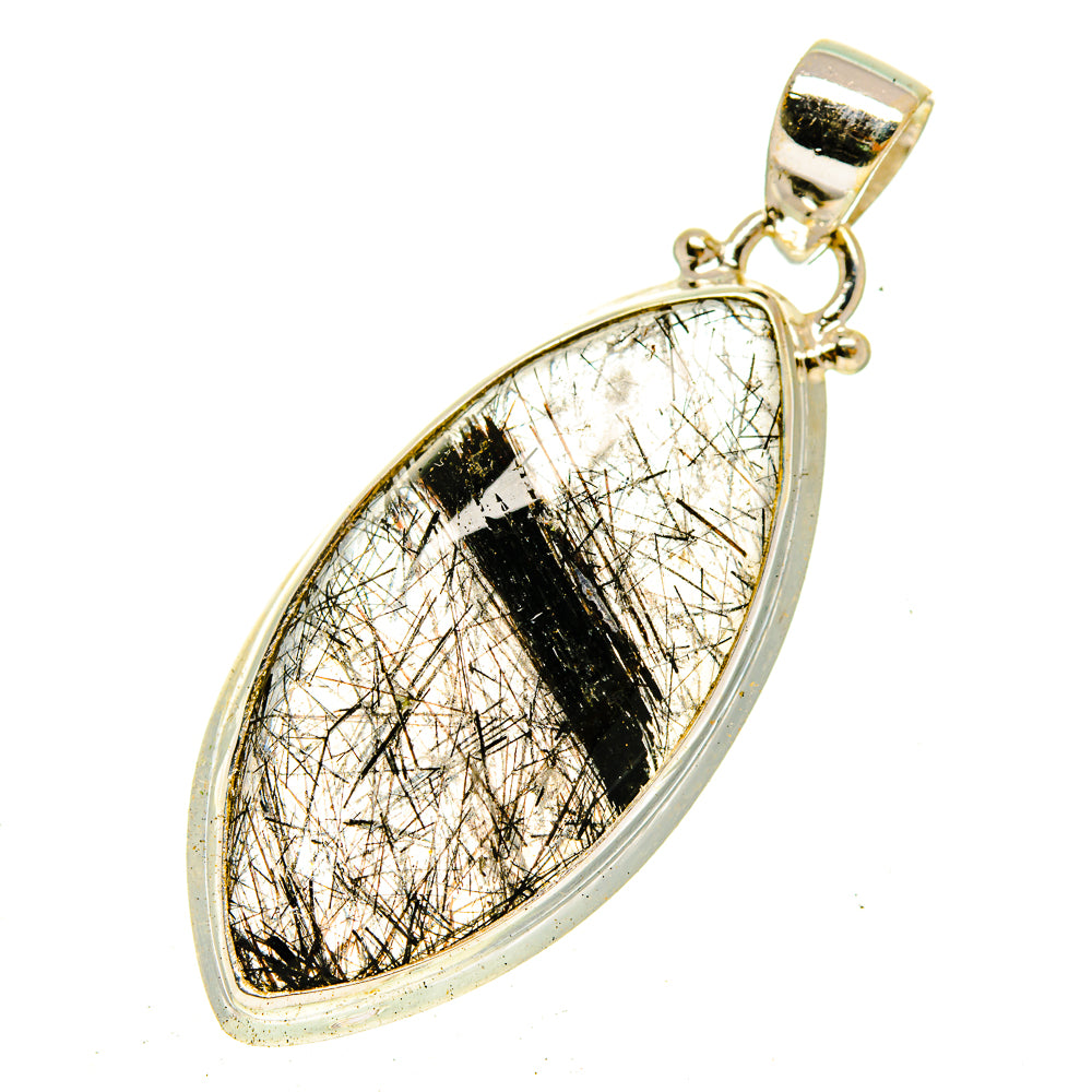 Tourmalinated Quartz Pendants handcrafted by Anasilvercos - PD3090