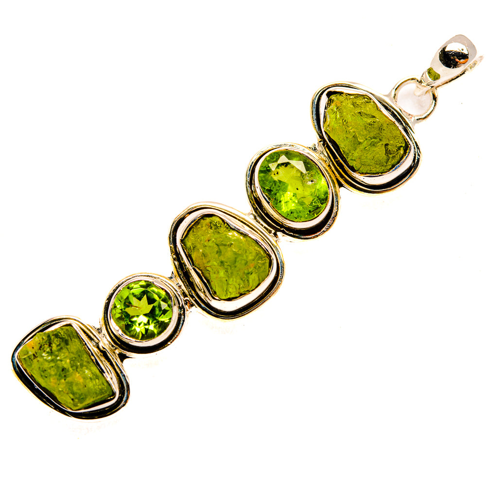 Peridot Pendants handcrafted by Anasilvercos - PD30905 - Photo 2