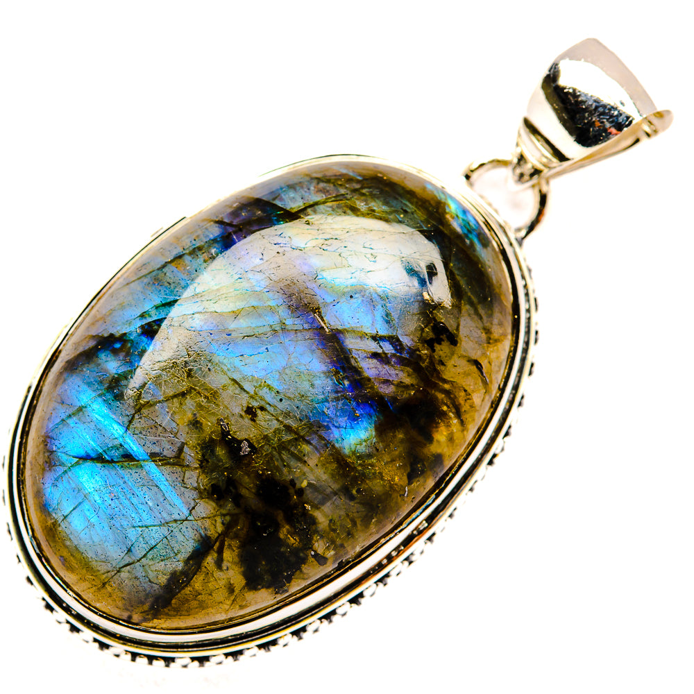 Labradorite Pendants handcrafted by Anasilvercos - PD30914 - Photo 2