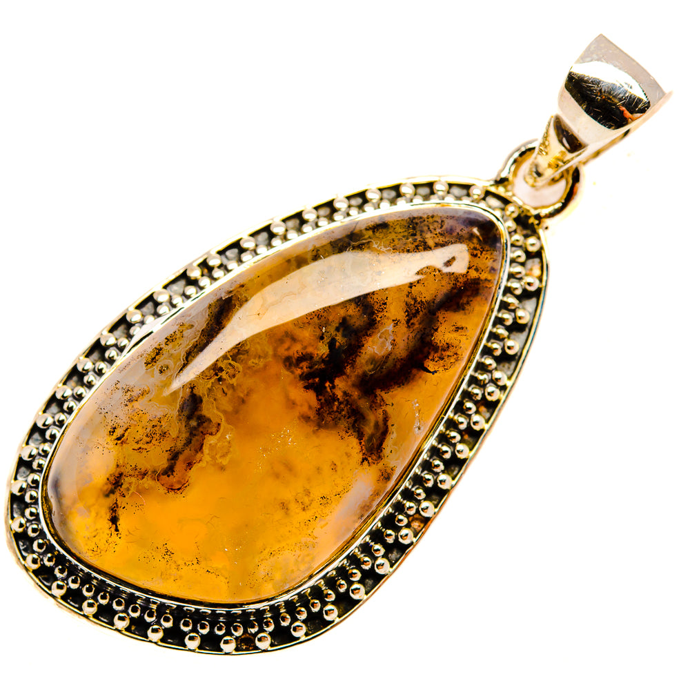 Plume Agate Pendants handcrafted by Anasilvercos - PD30924 - Photo 2