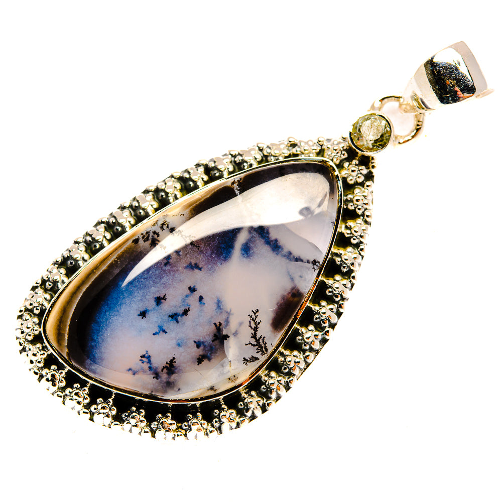 Dendritic Opal Pendants handcrafted by Anasilvercos - PD30926 - Photo 2