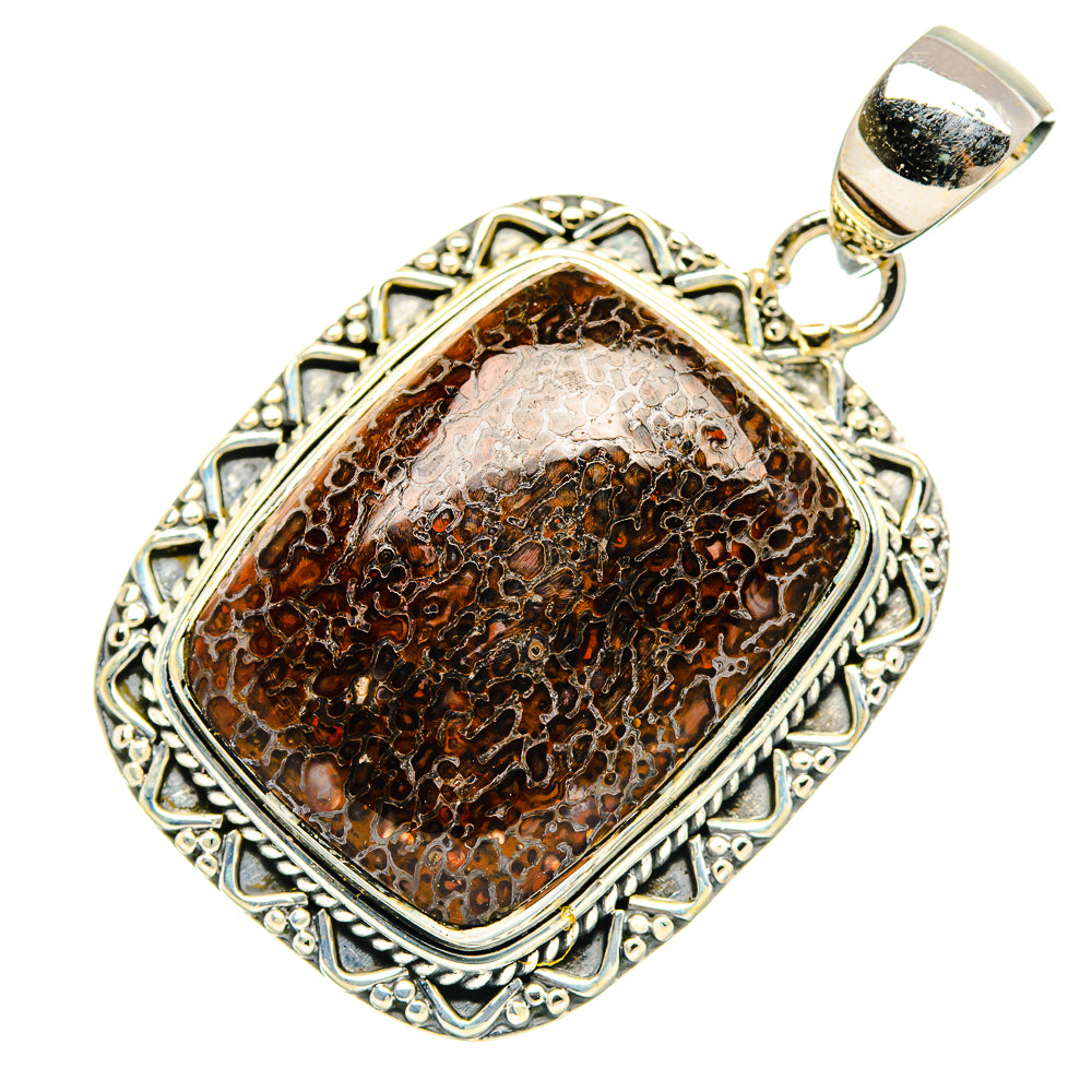 Dinosaur Bone Pendants handcrafted by Anasilvercos - PD30934 - Photo 2