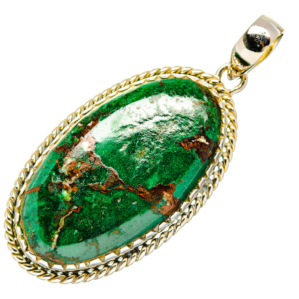 Malachite Pendants handcrafted by Anasilvercos - PD30941 - Photo 2