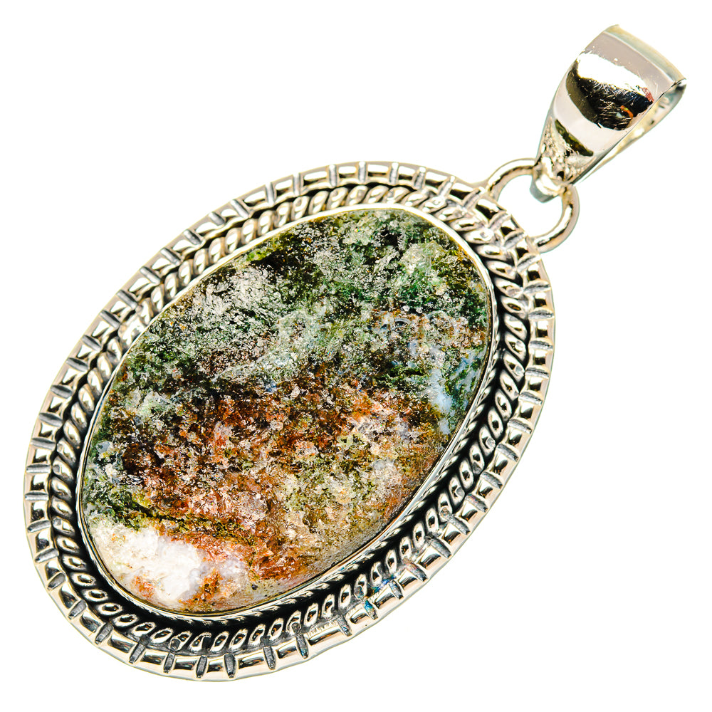 Ocean Jasper Pendants handcrafted by Anasilvercos - PD30948 - Photo 2