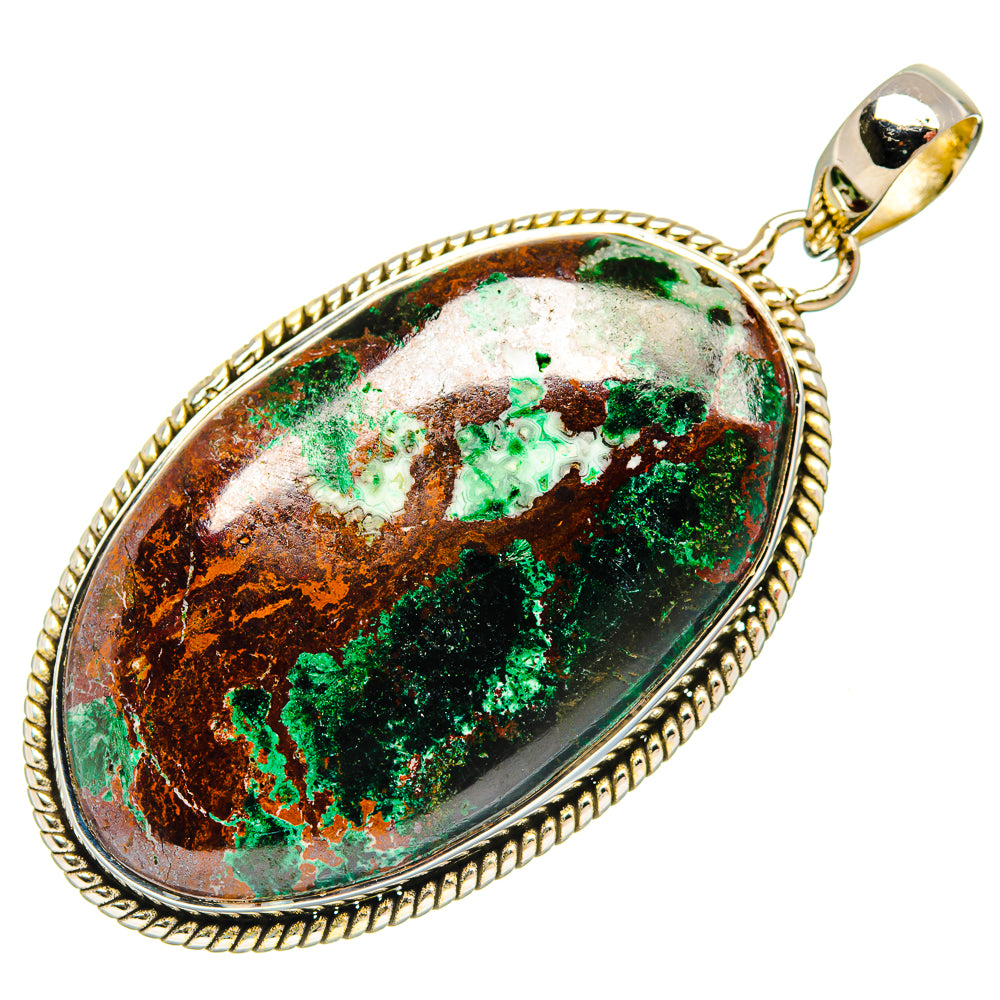 Malachite Pendants handcrafted by Anasilvercos - PD30953 - Photo 2