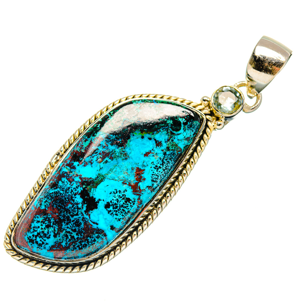 Shattuckite Pendants handcrafted by Anasilvercos - PD30957 - Photo 2