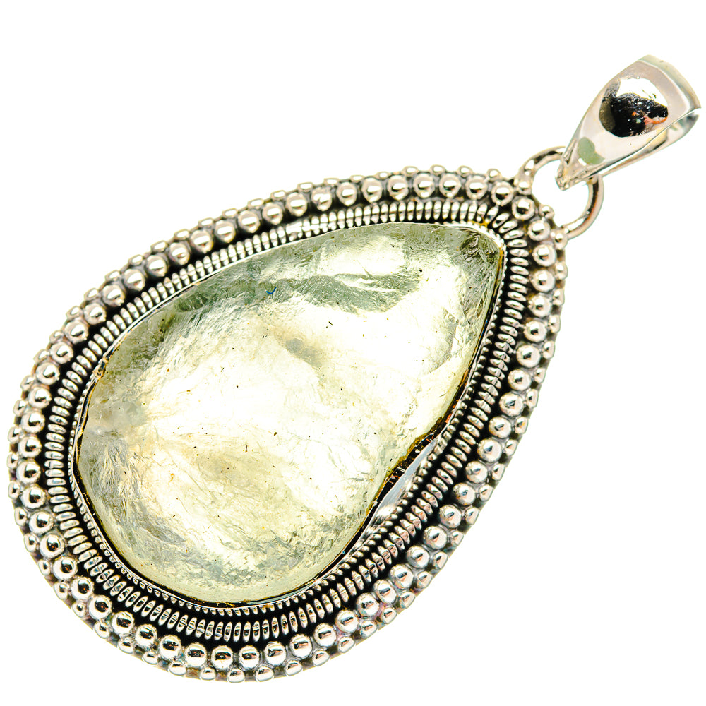 Prehnite Pendants handcrafted by Anasilvercos - PD30963 - Photo 2