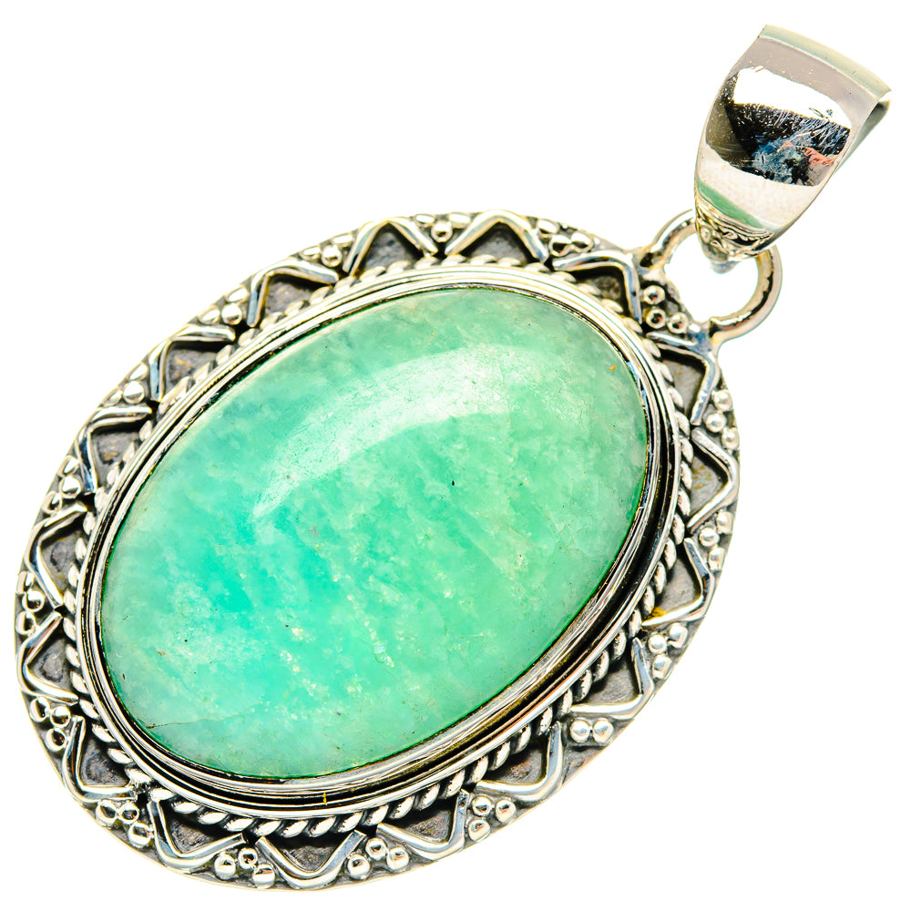 Amazonite Pendants handcrafted by Anasilvercos - PD30969 - Photo 2