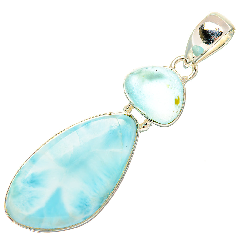 Larimar Pendants handcrafted by Anasilvercos - PD30975 - Photo 2