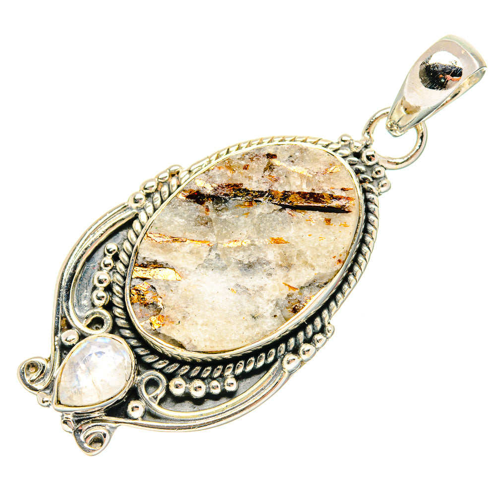 Astrophyllite Pendants handcrafted by Anasilvercos - PD30976 - Photo 2