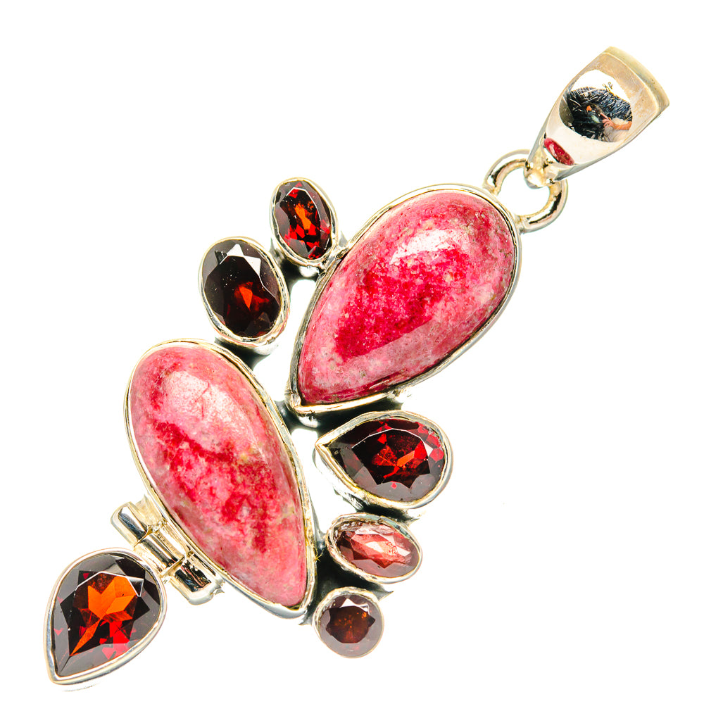 Thulite Pendants handcrafted by Anasilvercos - PD30978 - Photo 2