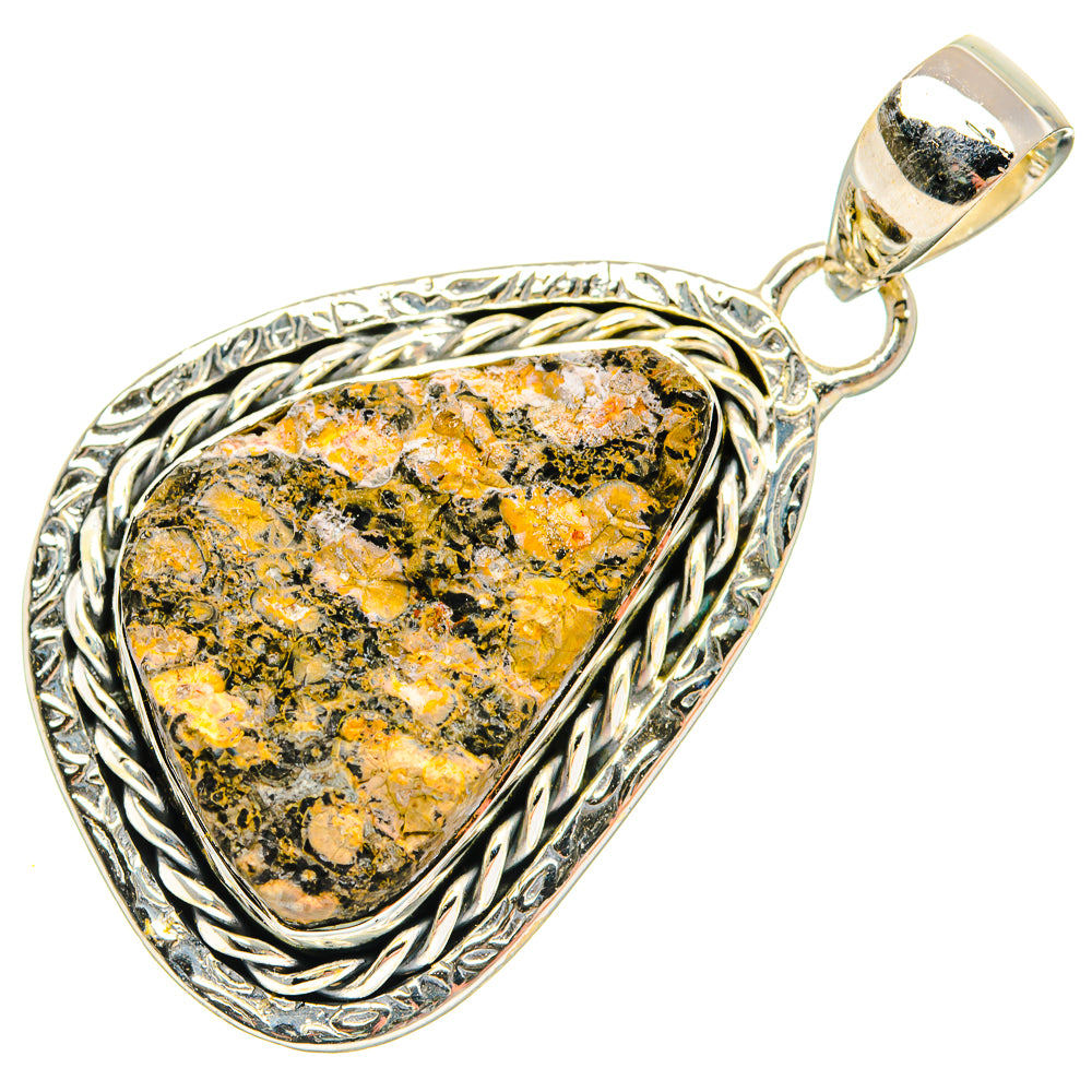 Poppy Jasper Pendants handcrafted by Anasilvercos - PD30985 - Photo 2