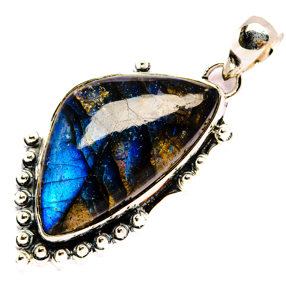 Labradorite Pendants handcrafted by Anasilvercos - PD30999 - Photo 2