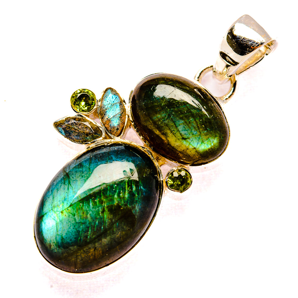 Labradorite Pendants handcrafted by Anasilvercos - PD31009 - Photo 2