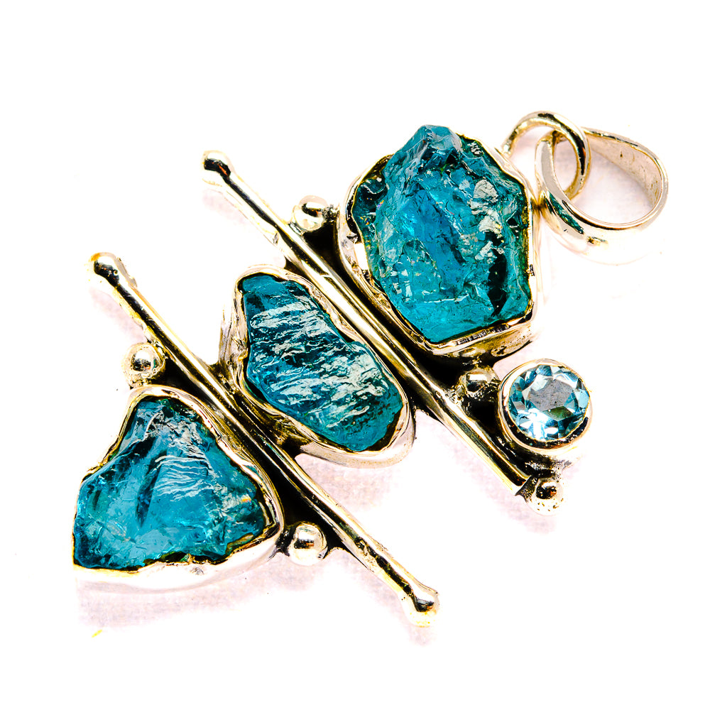 Apatite Pendants handcrafted by Anasilvercos - PD31017 - Photo 2