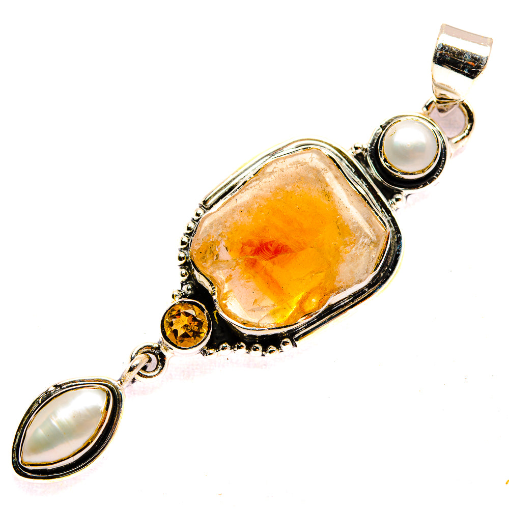 Citrine Pendants handcrafted by Anasilvercos - PD31031 - Photo 2