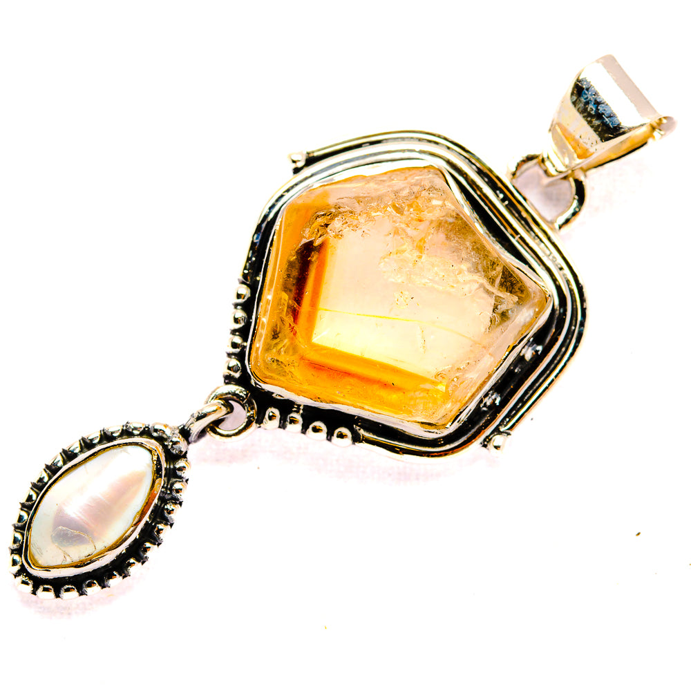 Citrine Pendants handcrafted by Anasilvercos - PD31034 - Photo 2
