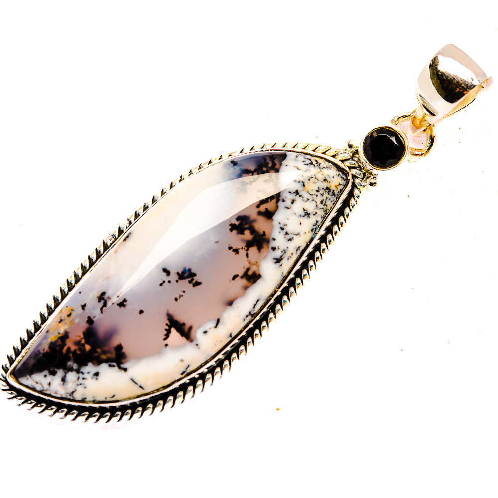 Dendritic Opal Pendants handcrafted by Anasilvercos - PD31047 - Photo 2