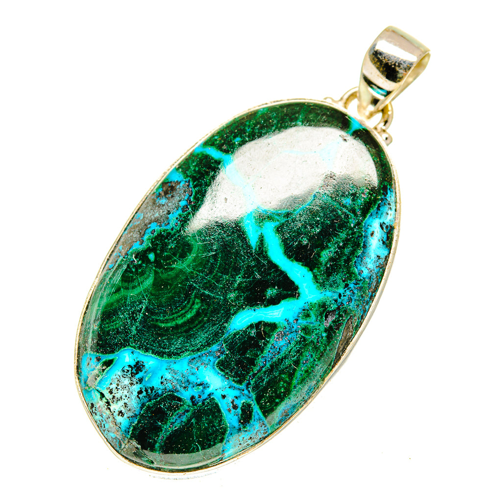 Chrysocolla Pendants handcrafted by Anasilvercos - PD3105