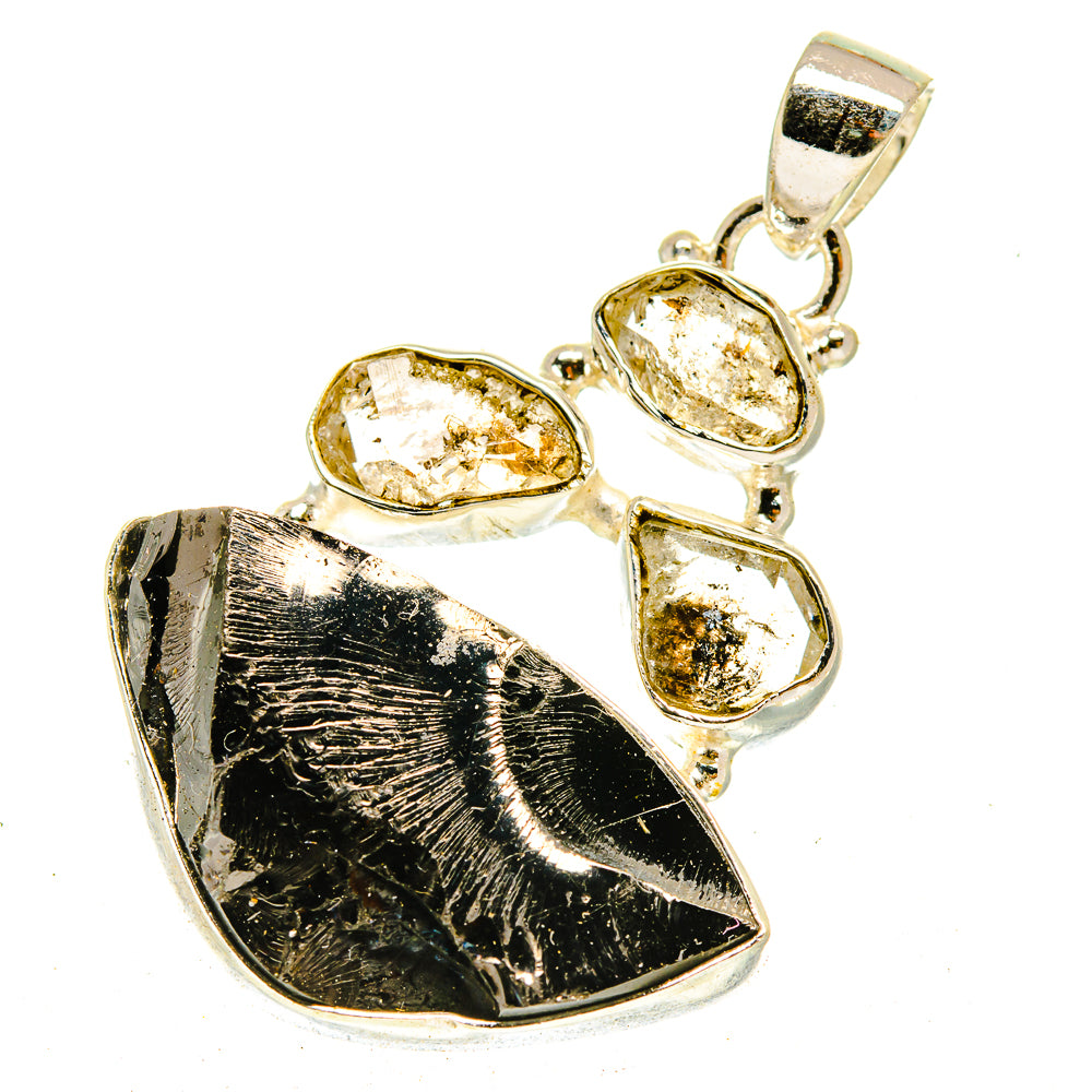 Shungite Pendants handcrafted by Anasilvercos - PD3106