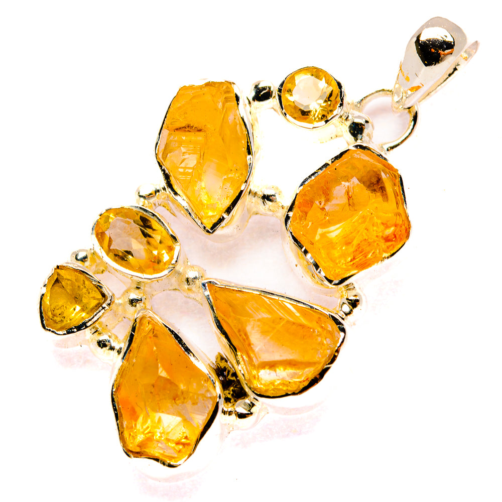 Citrine Pendants handcrafted by Anasilvercos - PD31062 - Photo 2