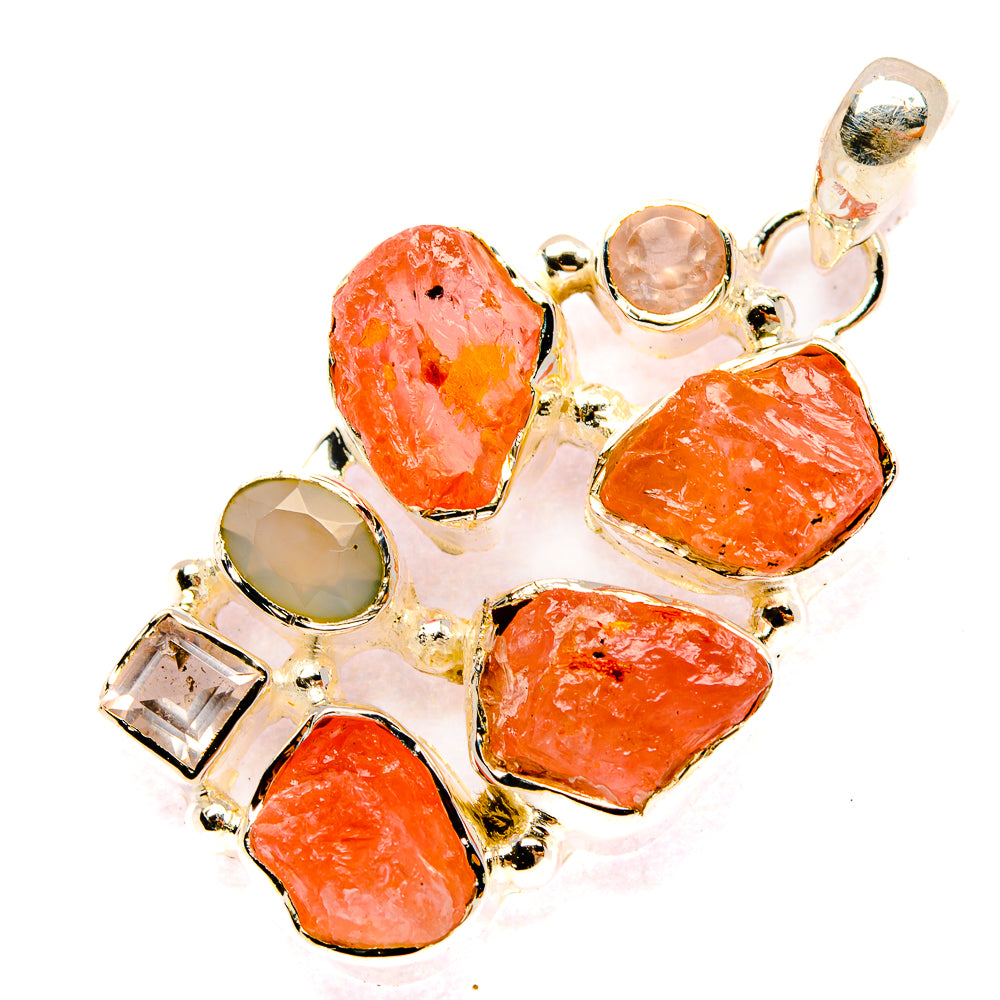 Rose Quartz Pendants handcrafted by Anasilvercos - PD31066 - Photo 2