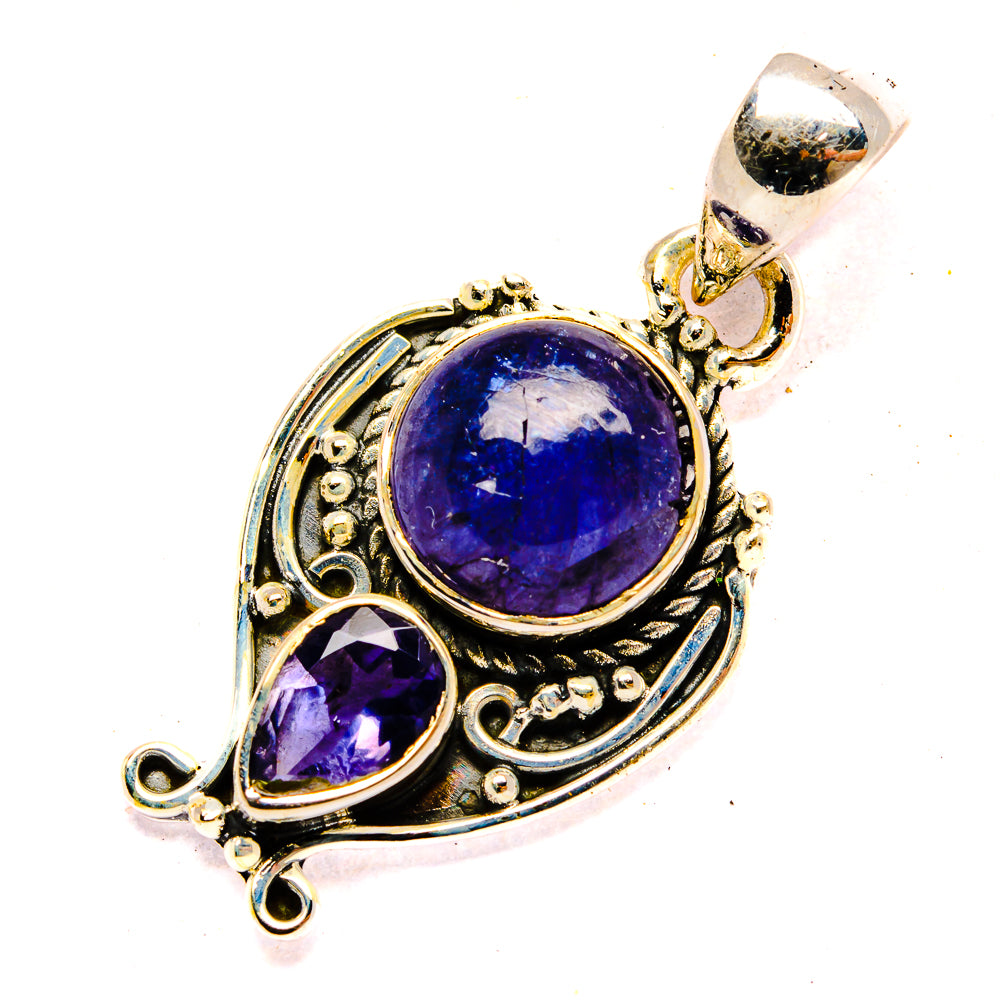 Tanzanite Pendants handcrafted by Anasilvercos - PD31079 - Photo 2
