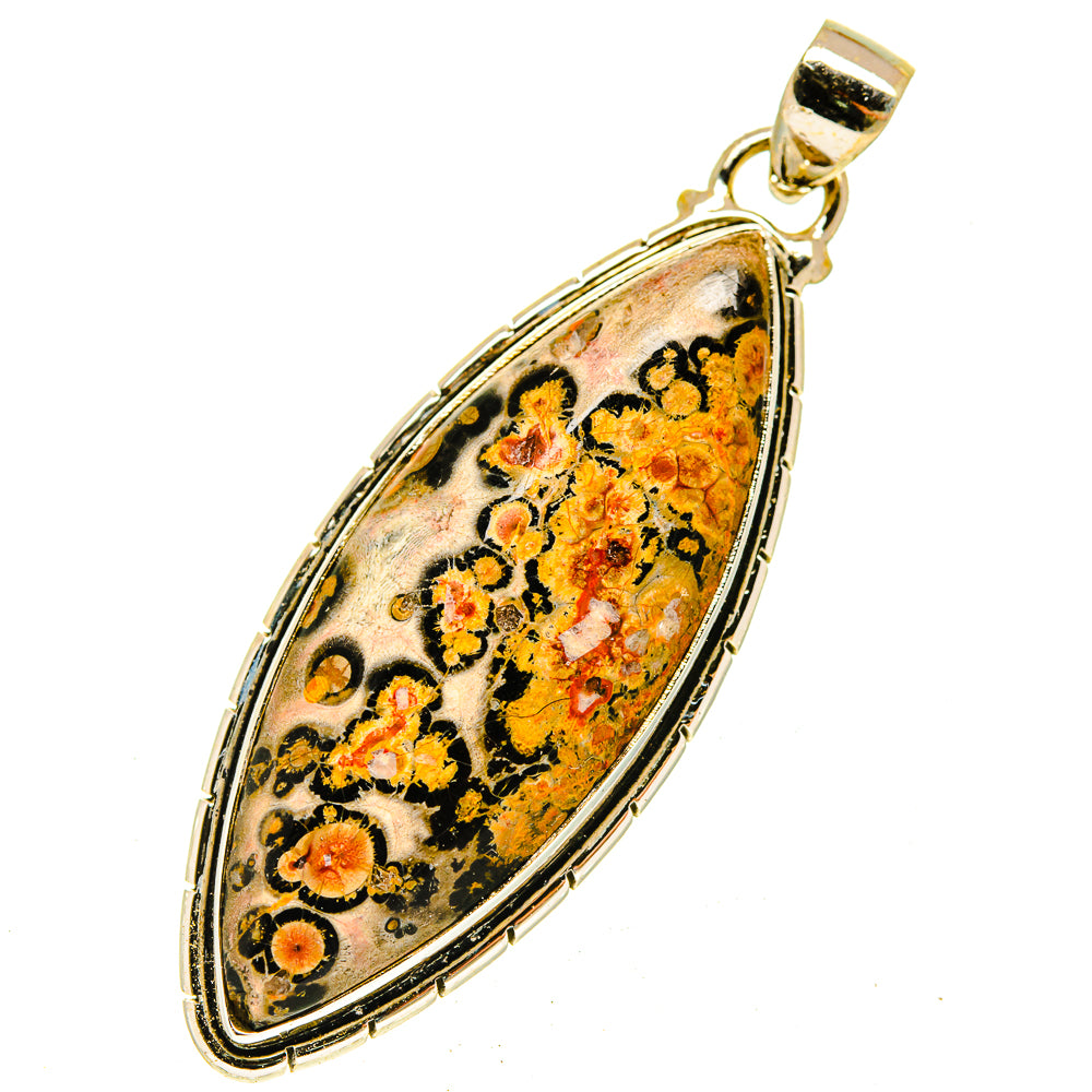 Poppy Jasper Pendants handcrafted by Anasilvercos - PD3108
