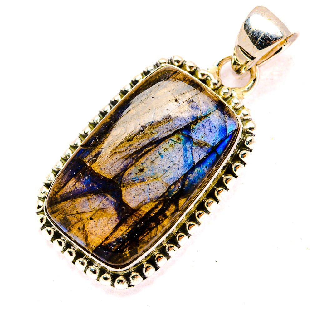 Labradorite Pendants handcrafted by Anasilvercos - PD31084 - Photo 2
