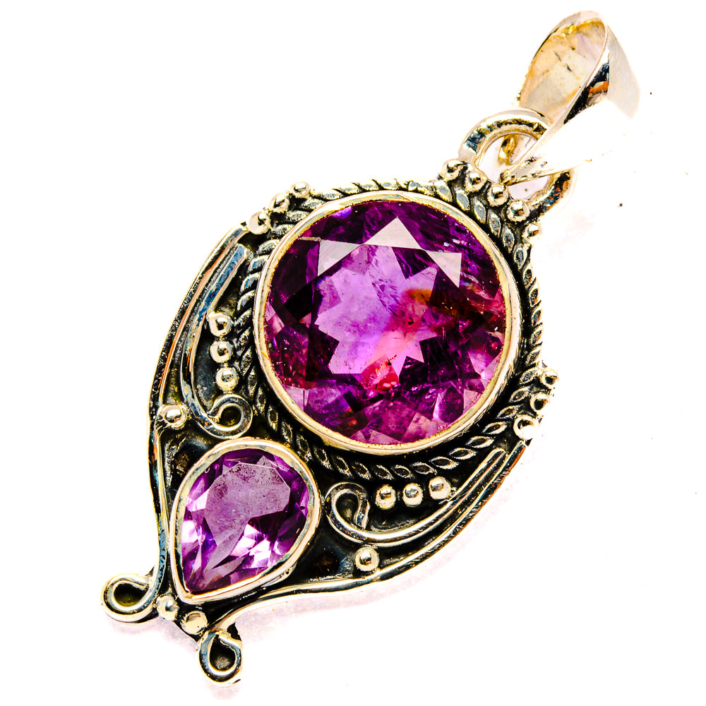 Amethyst Pendants handcrafted by Anasilvercos - PD31092 - Photo 2