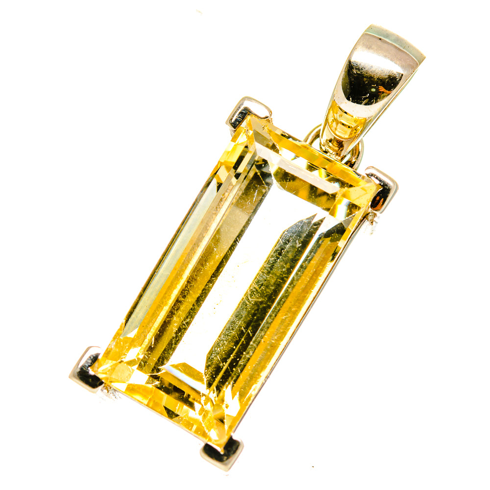 Citrine Pendants handcrafted by Anasilvercos - PD3111