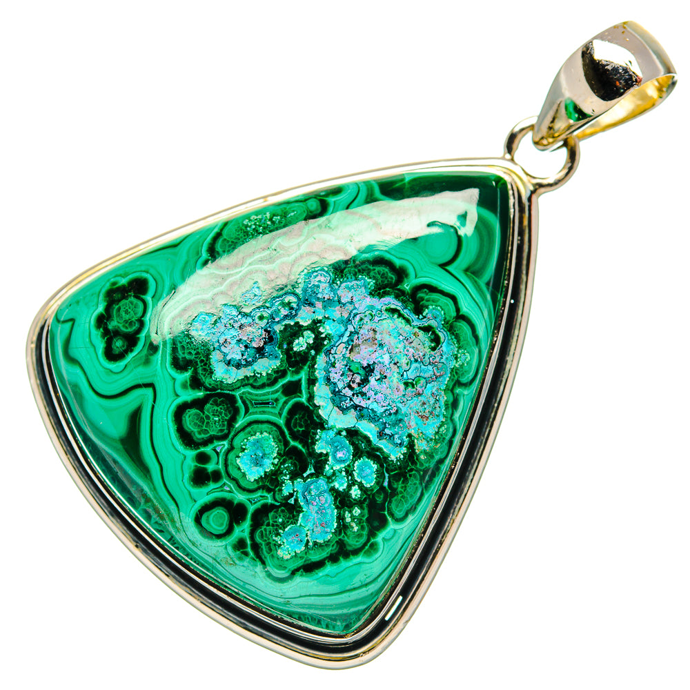 Malachite Pendants handcrafted by Anasilvercos - PD31110 - Photo 2