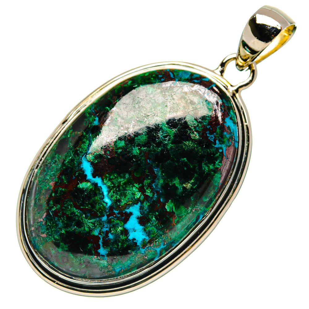 Malachite Pendants handcrafted by Anasilvercos - PD31120 - Photo 2