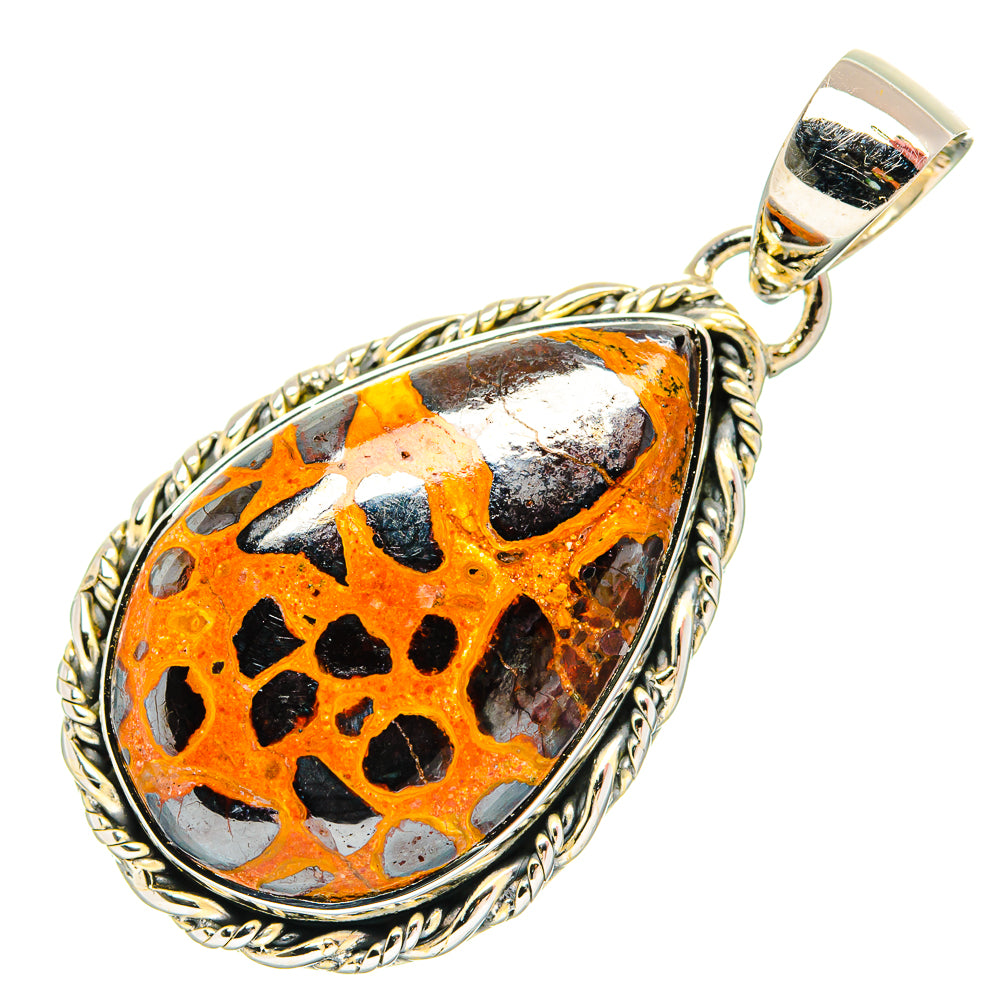 Bauxite Pendants handcrafted by Anasilvercos - PD31122 - Photo 2