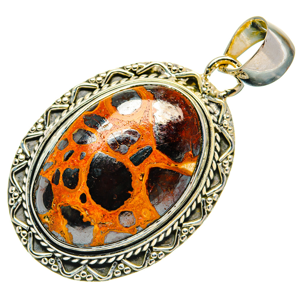 Bauxite Pendants handcrafted by Anasilvercos - PD31123 - Photo 2