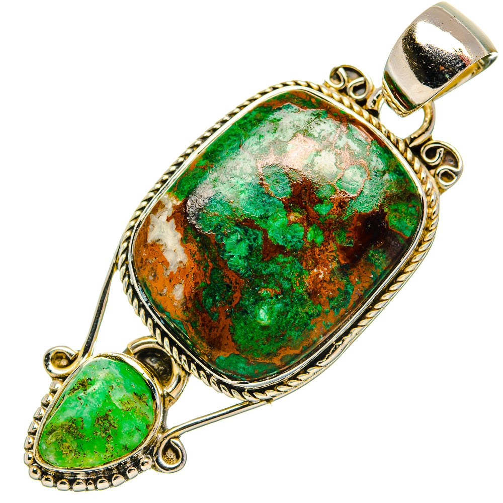 Malachite Pendants handcrafted by Anasilvercos - PD31129 - Photo 2