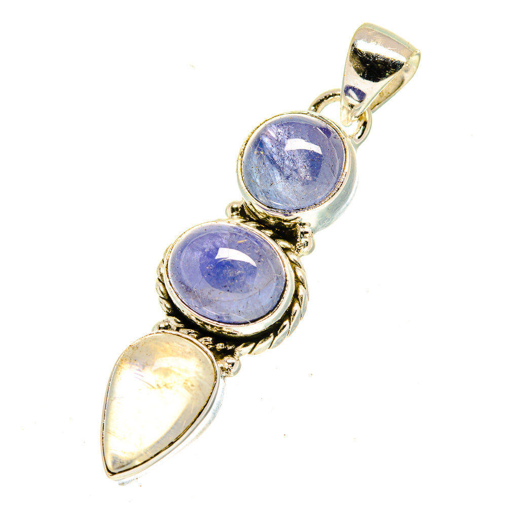 Tanzanite Pendants handcrafted by Anasilvercos - PD3113