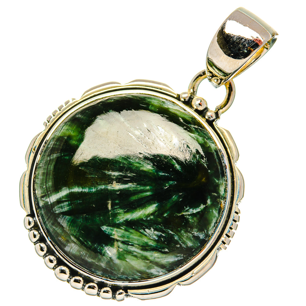 Seraphinite Pendants handcrafted by Anasilvercos - PD31131 - Photo 2
