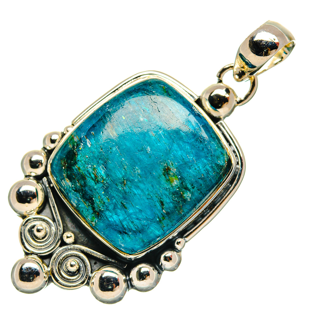 Apatite Pendants handcrafted by Anasilvercos - PD31132 - Photo 2